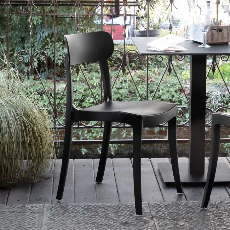 Locanda Connubia© Chaise de jardin empilable en polypropylène> Chaise De Jardin