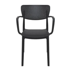 Loft Chaise de jardin micro perforée avec accoudoirs><noscript><img width=