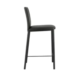 Perfecta Loft Tabouret snack contemporain en simili et métal><noscript><img width=