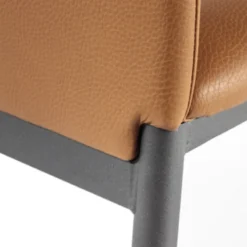 Perfecta Loft Tabouret snack contemporain en simili et métal><noscript><img width=