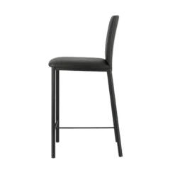 Perfecta Loft Tabouret snack contemporain en simili et métal><noscript><img width=