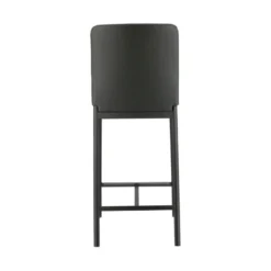 Perfecta Loft Tabouret snack contemporain en simili et métal><noscript><img width=