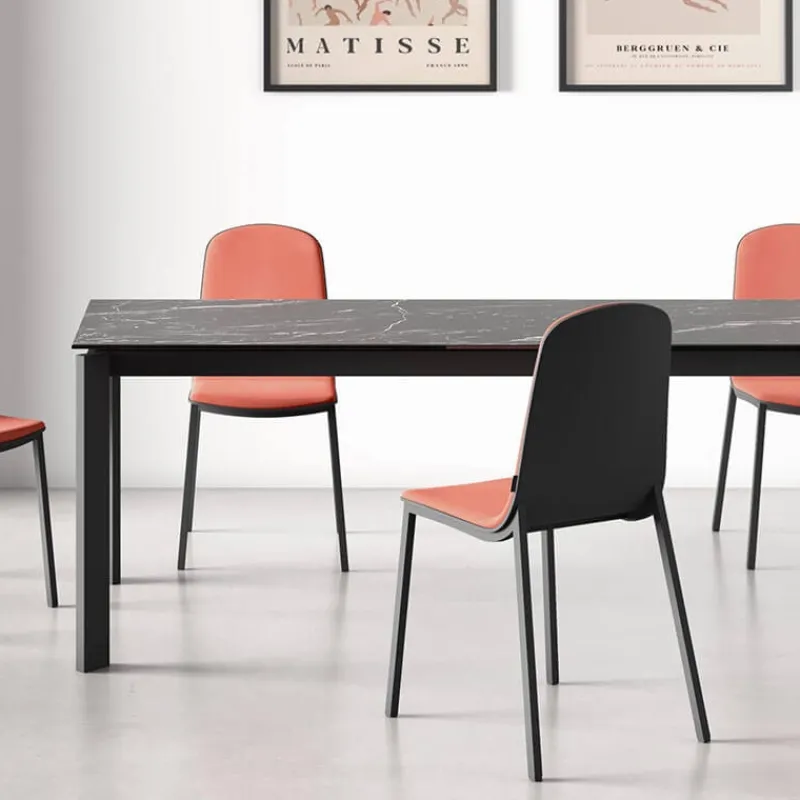 Cancio Lotus Table contemporaine extensible en céramique> Table De Salle à Manger