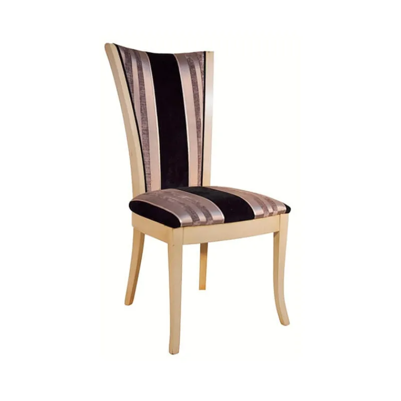 Paget Lou Chaise de style en tissu fabriquée en France> Chaise Salon|Chaise De Salle à Manger