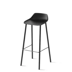 Perfecta Louis Tabouret de bar en polypropylène avec pieds en métal fabrication belge> Tabouret De Bar (assise +/- 80 Cm)