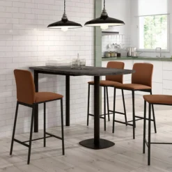 Perfecta Lucca Table snack de cuisine demi> Table Pour Petit Espace|Table De Cuisine