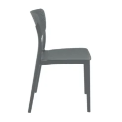 Lucy Chaise moderne en polypropylène micro perforé><noscript><img width=