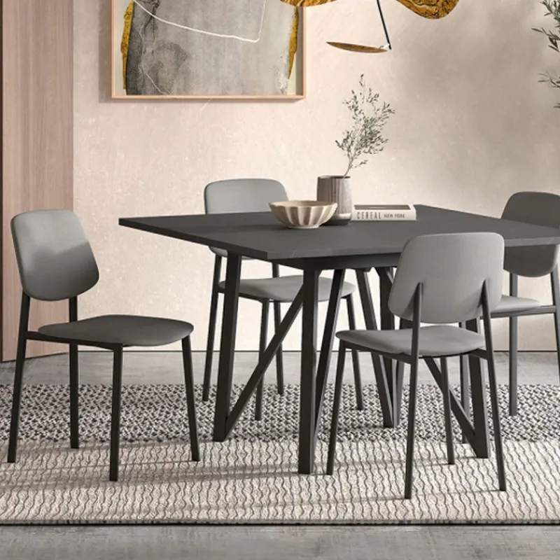 Perfecta Lugano Chaise de séjour en simili avec pieds en métal> Chaise De Cuisine|Chaise De Salle à Manger