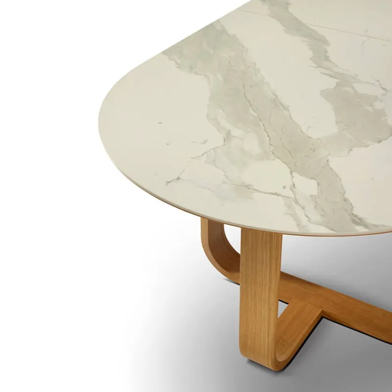 Dasras Luge Table à manger en céramique design> Table De Salle à Manger