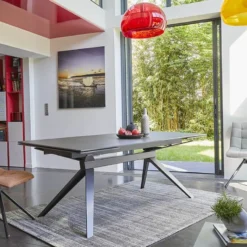 Couture Luna Table extensible de salle à manger design en céramique><noscript><img width=