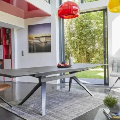 Couture Luna Table extensible de salle à manger design en céramique><noscript><img width=