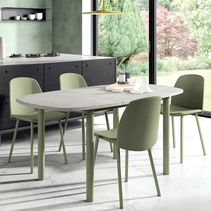 Perfecta Lustra Table de cuisine en stratifié avec allonge> Table De Cuisine