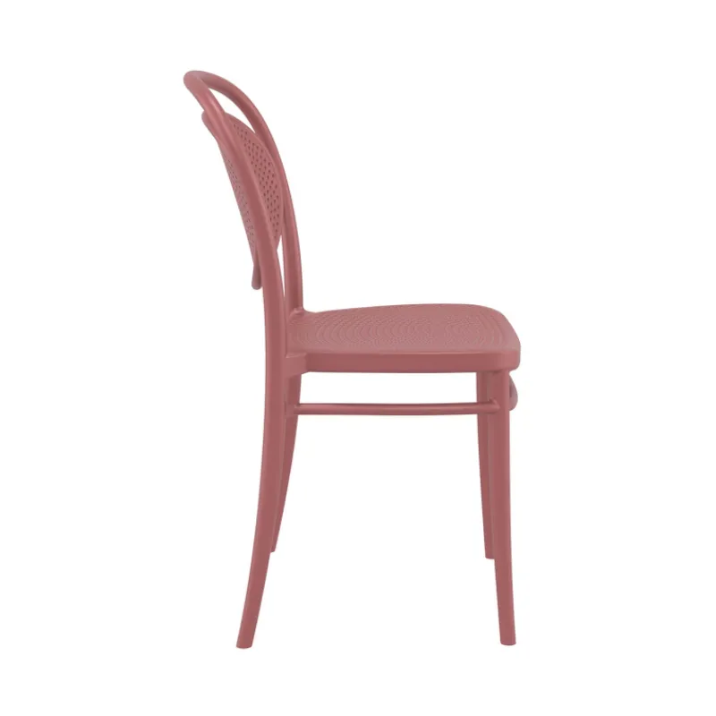 Marcel Chaise moderne empilable en polypropylène> Chaise De Cuisine|Chaise De Salle à Manger