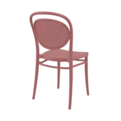 Marcel Chaise moderne empilable en polypropylène><noscript><img width=