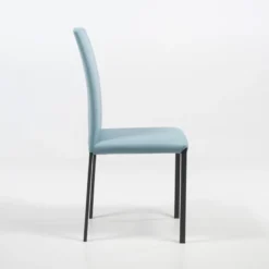 Peressini Marion H Chaise de salle à manger contemporaine en synthétique et métal><noscript><img width=