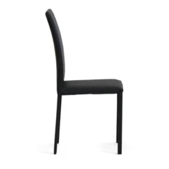 Peressini Marion H Chaise de salle à manger contemporaine en synthétique et métal><noscript><img width=