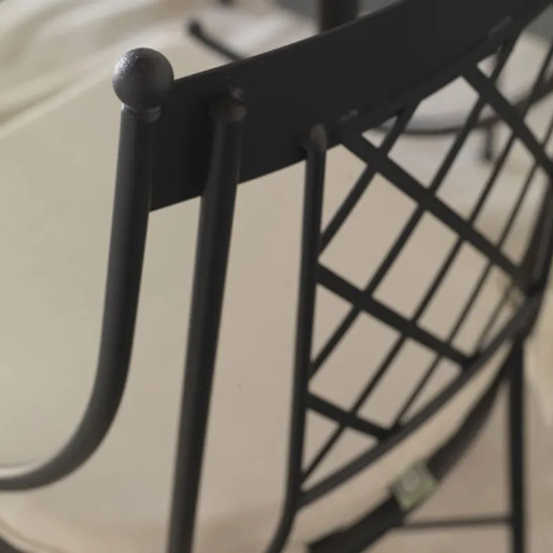 Jayso Marsella Chaise provençale en métal> Chaise De Cuisine|Chaise De Salle à Manger