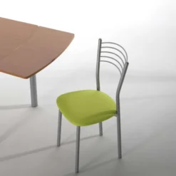 Bailen Marta Chaise de cuisine en métal avec assise rembourrée> Chaise De Cuisine