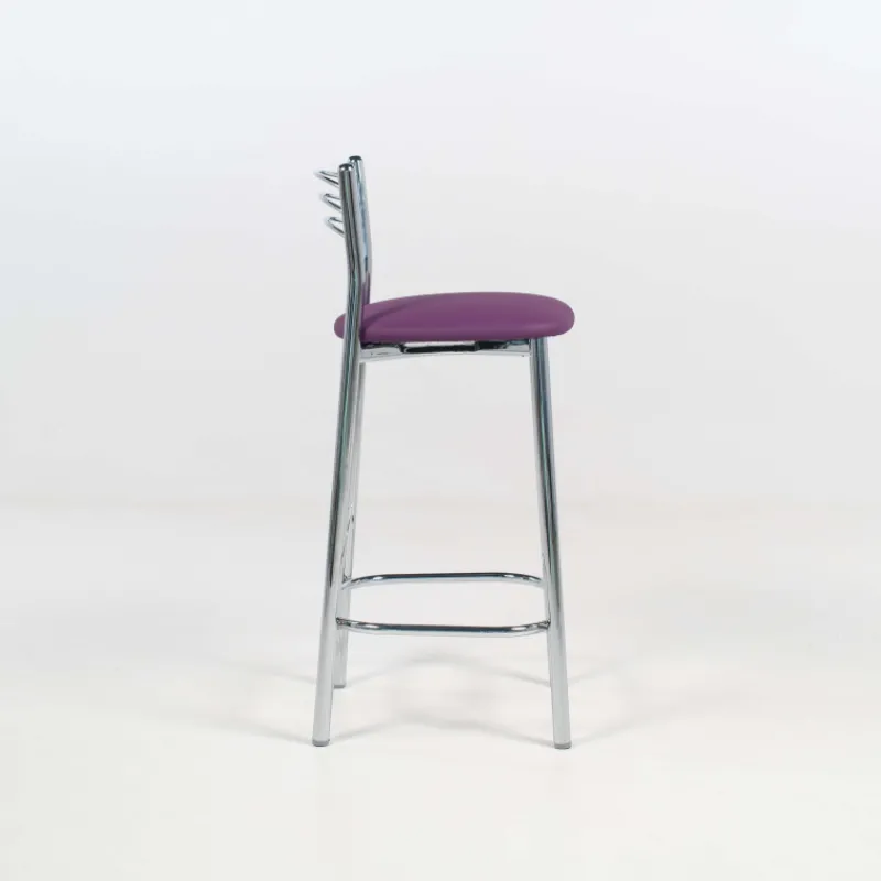 Bailen Marta Tabouret snack de cuisine en métal assise rembourrée> Tabouret Snack (assise +/- 65 Cm)|Tabouret De Bar (assise +/- 80 Cm)