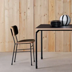 Midj Master S ® Chaise rétro en fénix et métal> Chaise De Salle à Manger