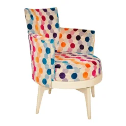 Paget Mathis Fauteuil pivotant Art Déco Made in France><noscript><img width=
