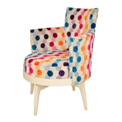 Paget Mathis Fauteuil pivotant Art Déco Made in France><noscript><img width=