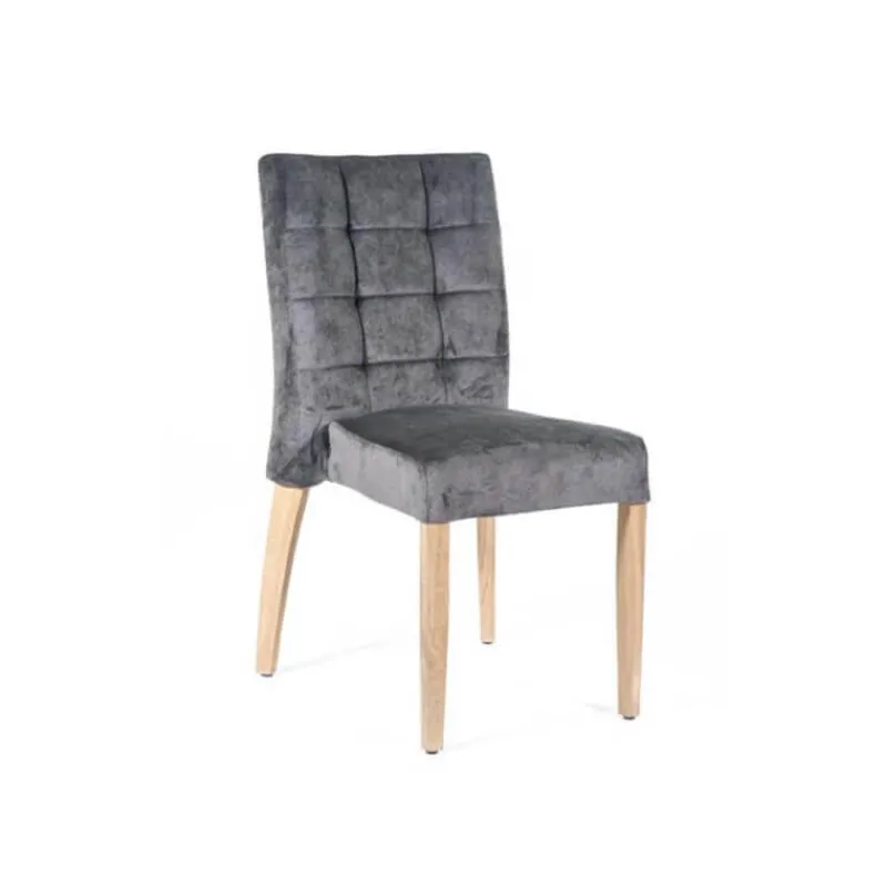 Sessio Matias 2 stack Chaise empilable confortable de salle à manger en tissu> Chaise De Salle à Manger|Chaise Salon
