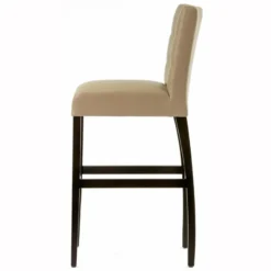 Sessio Matias 2 Tabouret de bar matelassé en bois et synthétique> Tabouret De Bar (assise +/- 80 Cm)