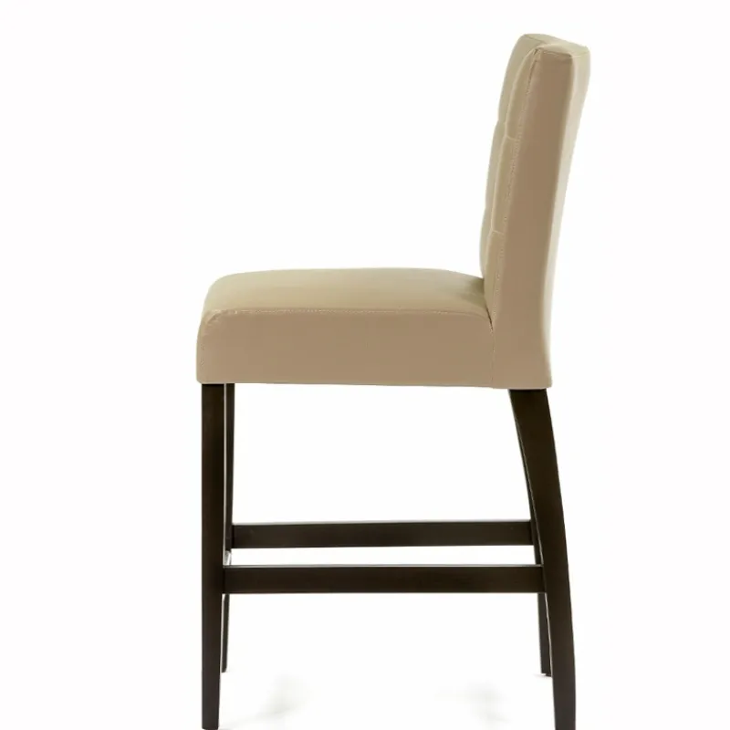 Sessio Matias 2 Tabouret snack en synthétique et bois> Tabouret Snack (assise +/- 65 Cm)|Tabouret De Bar (assise +/- 80 Cm)