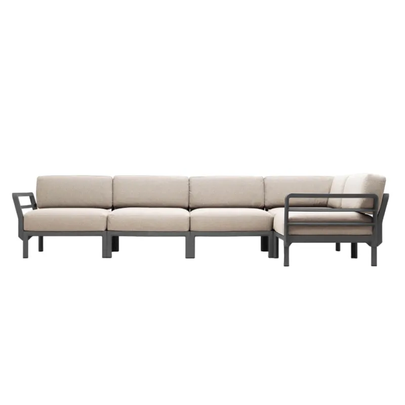 Maximo Canapé de jardin modulable 5 places> Fauteuil De Jardin