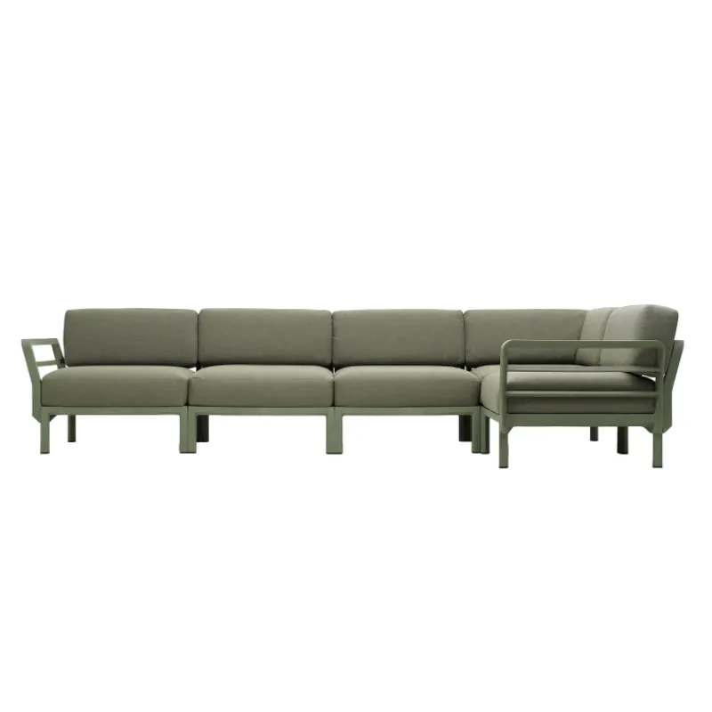 Maximo Canapé de jardin modulable 5 places> Fauteuil De Jardin