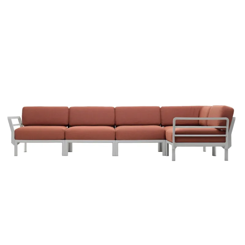 Maximo Canapé de jardin modulable 5 places> Fauteuil De Jardin
