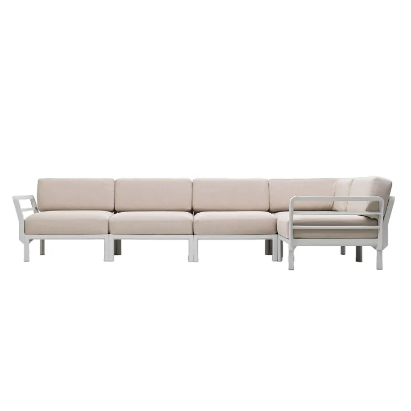 Maximo Canapé de jardin modulable 5 places> Fauteuil De Jardin
