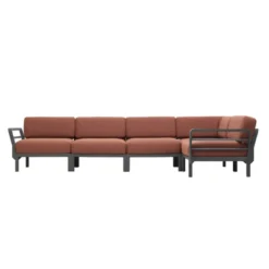 Maximo Canapé de jardin modulable 5 places><noscript><img width=