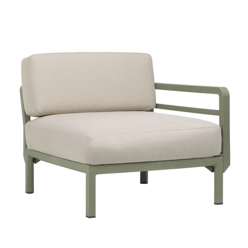 Maximo elemento Fauteuil de jardin équipé d'un accoudoir configurable> Fauteuil De Jardin
