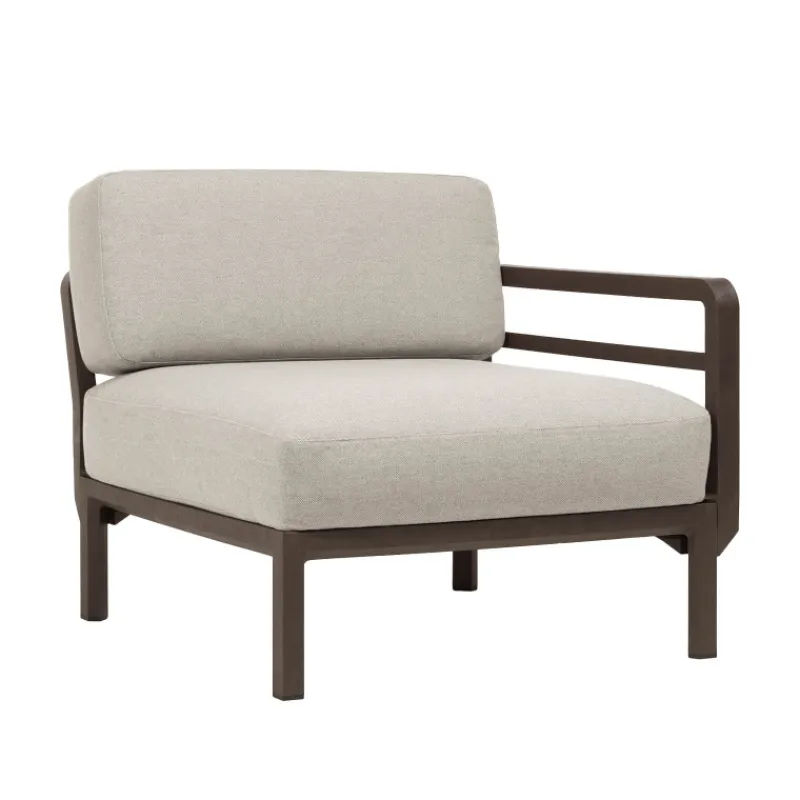 Maximo elemento Fauteuil de jardin équipé d'un accoudoir configurable> Fauteuil De Jardin