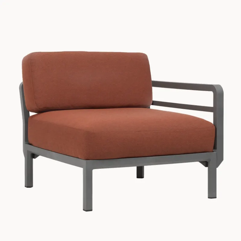 Maximo elemento Fauteuil de jardin équipé d'un accoudoir configurable> Fauteuil De Jardin