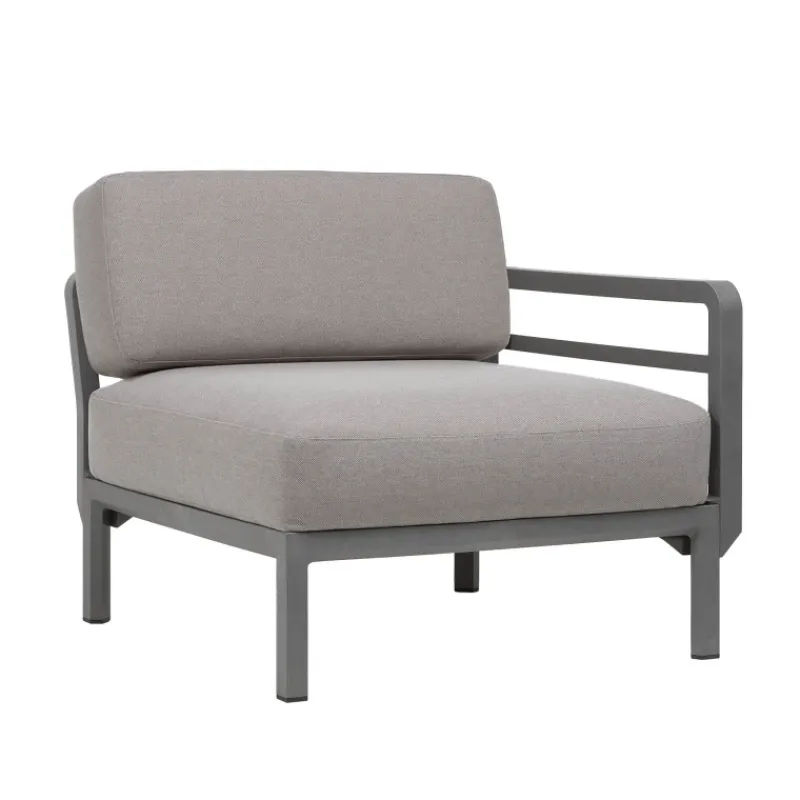 Maximo elemento Fauteuil de jardin équipé d'un accoudoir configurable> Fauteuil De Jardin