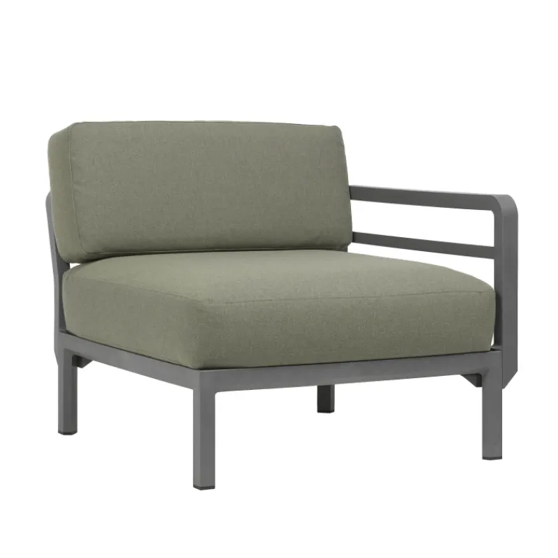 Maximo elemento Fauteuil de jardin équipé d'un accoudoir configurable> Fauteuil De Jardin
