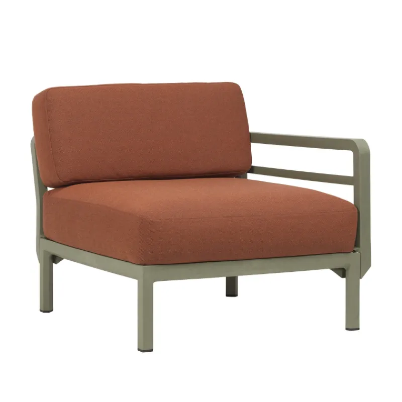 Maximo elemento Fauteuil de jardin équipé d'un accoudoir configurable> Fauteuil De Jardin