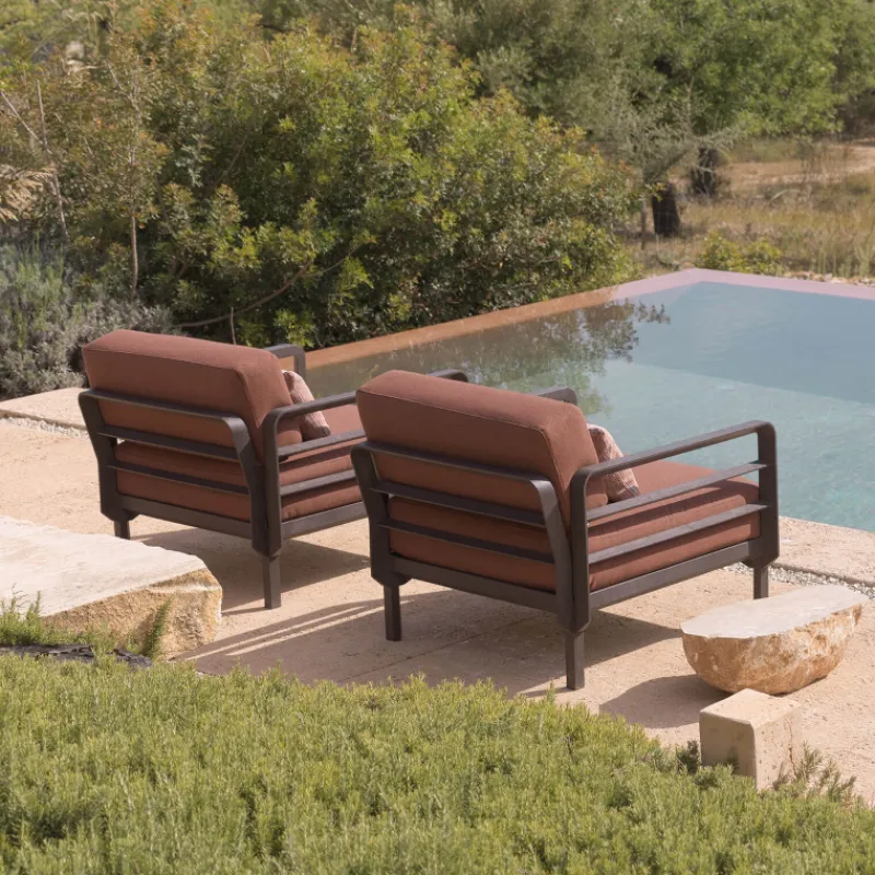 Maximo Fauteuil de jardin relax modulable avec accoudoirs> Fauteuil De Jardin
