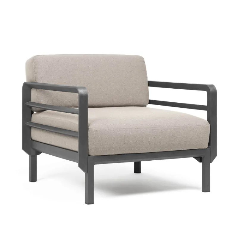Maximo Fauteuil de jardin relax modulable avec accoudoirs> Fauteuil De Jardin