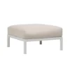 Maximo Pouf de jardin en polypropylène et tissu> Fauteuil De Jardin