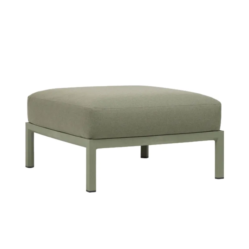 Maximo Pouf de jardin en polypropylène et tissu> Fauteuil De Jardin