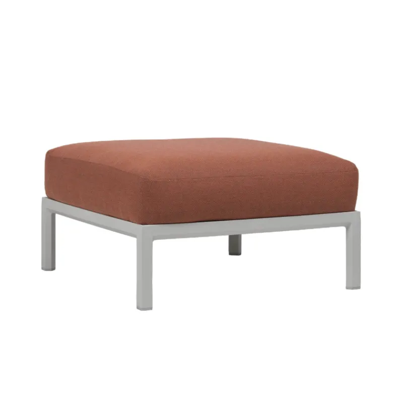 Maximo Pouf de jardin en polypropylène et tissu> Fauteuil De Jardin