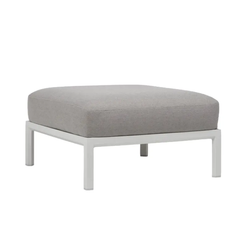 Maximo Pouf de jardin en polypropylène et tissu> Fauteuil De Jardin