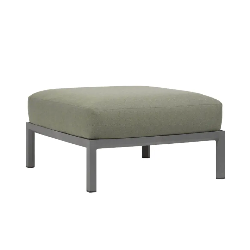 Maximo Pouf de jardin en polypropylène et tissu> Fauteuil De Jardin