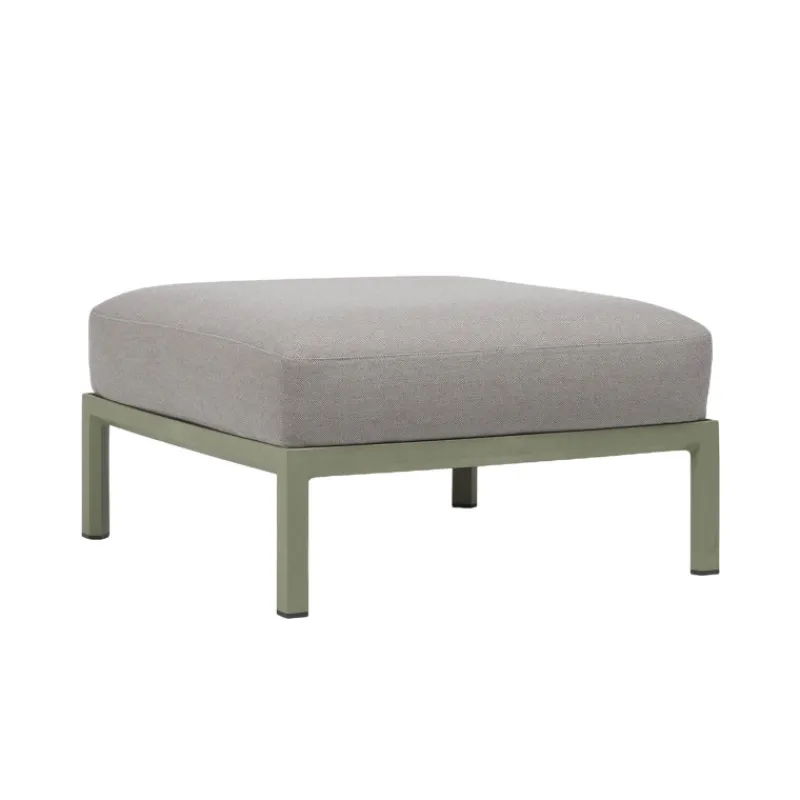 Maximo Pouf de jardin en polypropylène et tissu> Fauteuil De Jardin