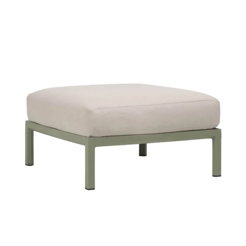Maximo Pouf de jardin en polypropylène et tissu> Fauteuil De Jardin