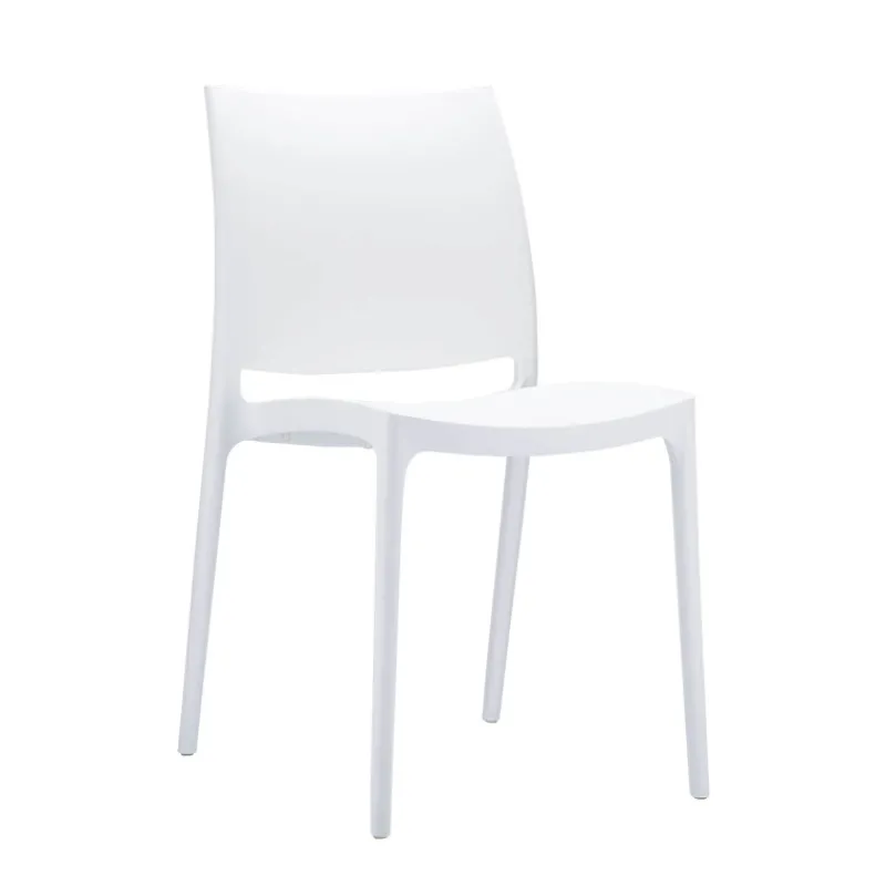 Maya Chaise en plastique polypropylène> Chaise De Cuisine